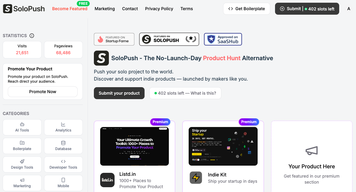 SoloPush Hero